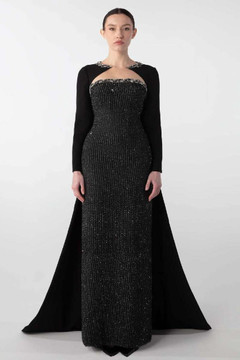 Keyhole Back Gown