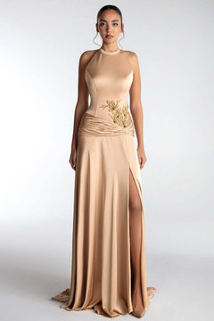 Draped-Halter Gown Draped-Halter Gown