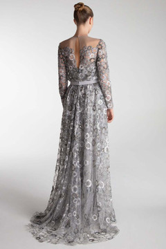 Illusion-Tulle Gown Illusion-Tulle Gown