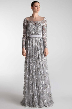 Illusion-Tulle Gown Illusion-Tulle Gown