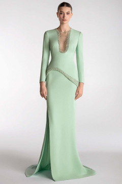 Sculpted-Crepe Gown Sculpted-Crepe Gown