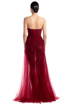 Hand Pleated Gown Hand Pleated Gown