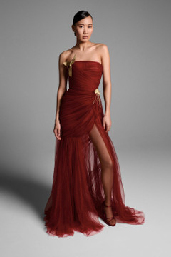 Hand Pleated Gown Hand Pleated Gown