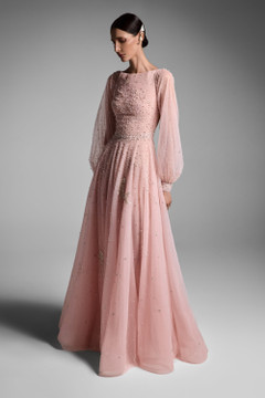 Puffy Sleeve Gown Puffy Sleeve Gown