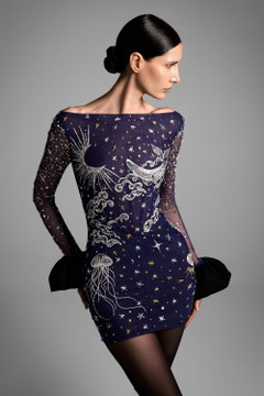 Fully Hand-Embroidered Dress