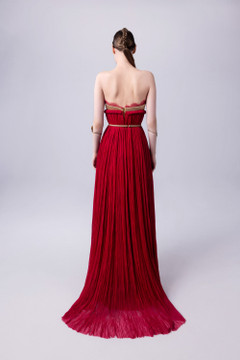 Italian Crepe Chiffon Gown Italian Crepe Chiffon Gown