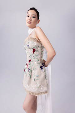 Rustic Italian Garza Lamé Dress Rustic Italian Garza Lamé Dress