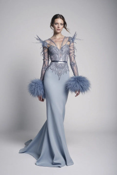 Sculpted Embellished Gown Sculpted Embellished Gown