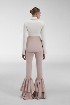 Long Sleeved Crepe Long Sleeved Crepe