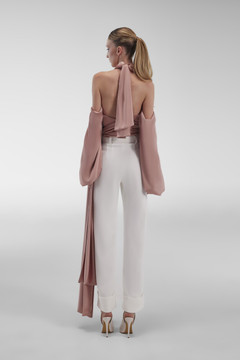 Crepe Top with Pants Crepe Top with Pants