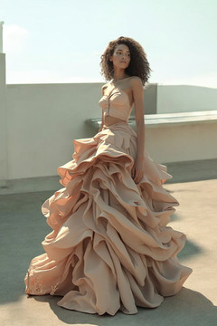 Two Piece Top and Skirt Two Piece Top and Skirt