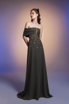 One Sleeve  Gown
