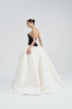 Embellished Mikado Gown