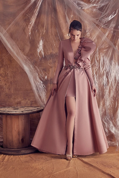 Isabella Long Sleeve Lurex Gown Isabella Long Sleeve Lurex Gown
