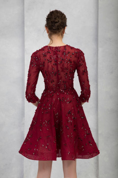 Lace ¾ Sleeve Cocktail Dress Lace ¾ Sleeve Cocktail Dress