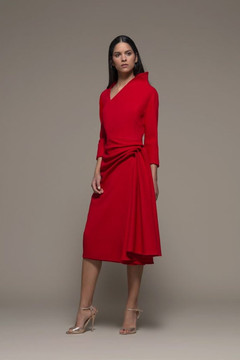 Bardineto ¾ Sleeve Midi Dress