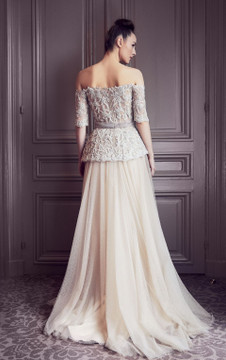 Off Shoulder Top and Pleated Skirt Off Shoulder Top and Pleated Skirt