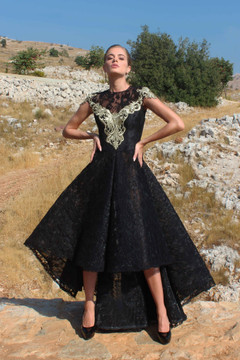 Embroidered Lace Gown Embroidered Lace Gown