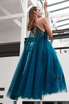 Sleeveless Full Skirt Midi Dress Sleeveless Full Skirt Midi Dress
