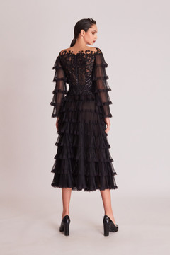 Off Shoulder Top and Tiered Skirt Off Shoulder Top and Tiered Skirt