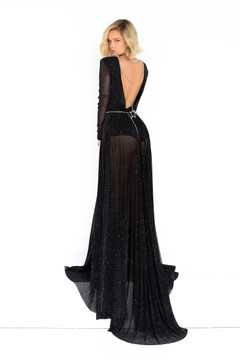 Favori Long Sleeve Galaxy Jersey Gown