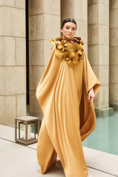 Iris Gold Caftan