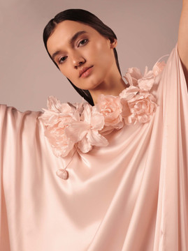 Iris Cascade Pink Caftan Iris Cascade Pink Caftan