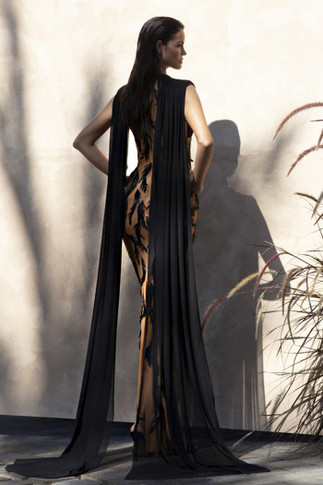 Fitted Tulle Gown