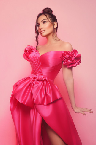 Satin Sweetheart Gown