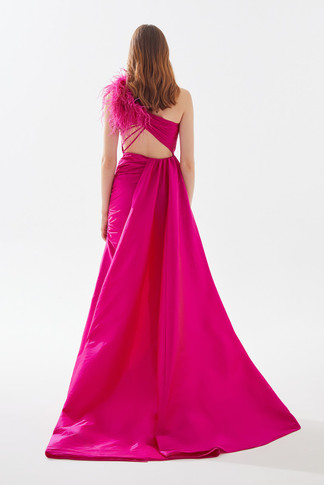 Carlin  Taffeta  Gown