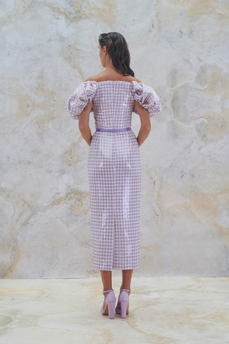 Plaid Patterned Tubino Dress