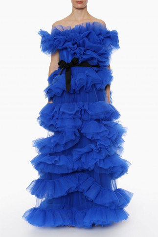 Blue Mariel Gown