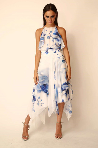 Chiffon Top and Skirt