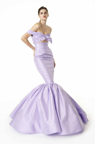 Taffeta Mermaid  Gown