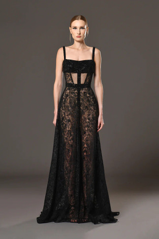 Illusion Lace Dress