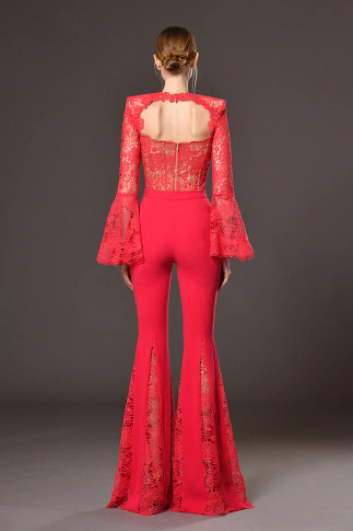 Guipure Lace Top and Pants