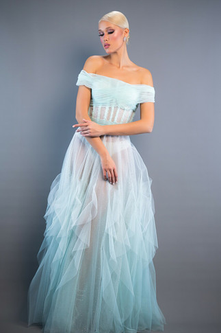 Celeste Tulle Gown