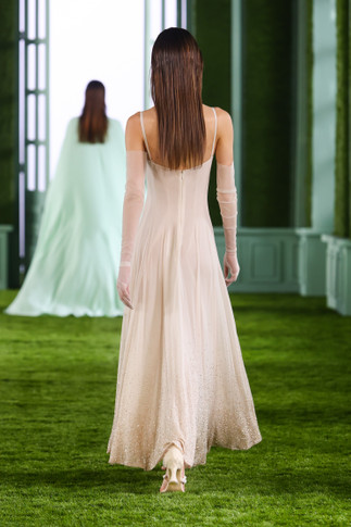 Georgette A-Line Midi Dress