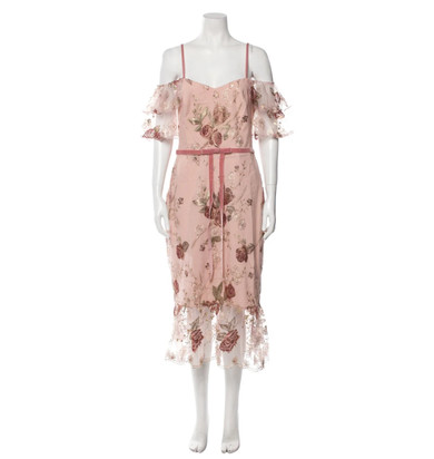 Floral Printed Midi Dress