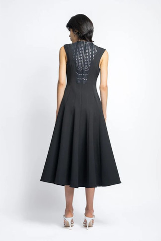 Cady Paneled Day Dress