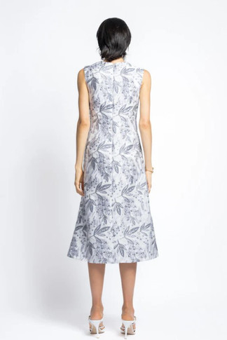 Hand-Embroidered Shift Dress