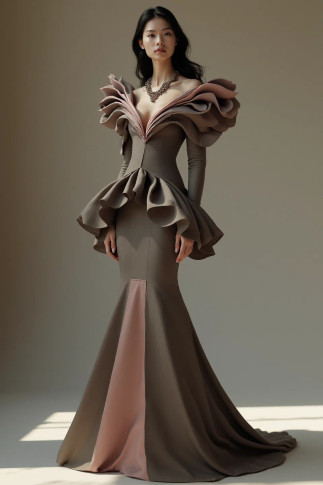 Xyla Sculpted Gown