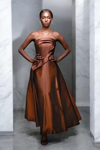 Double Face Satin Gown