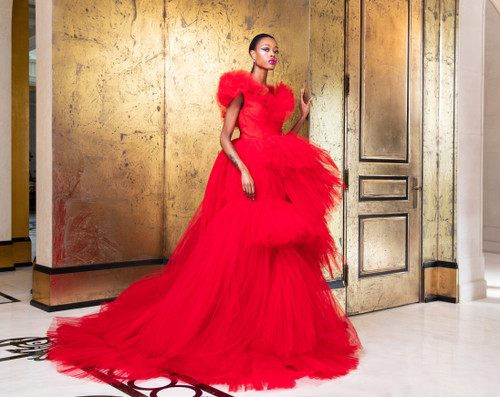 Shop Rvng Couture Tulle Ball Gown