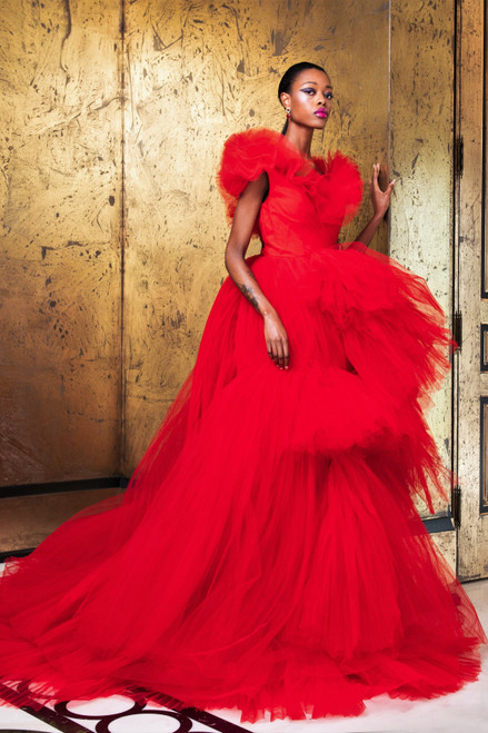 Shop Rvng Couture Tulle Ball Gown
