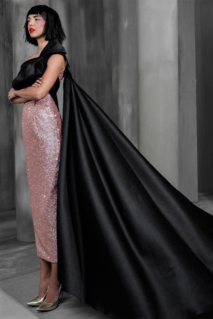 Shop Mark Bumgarner Harlow Glitter Gazar Dress