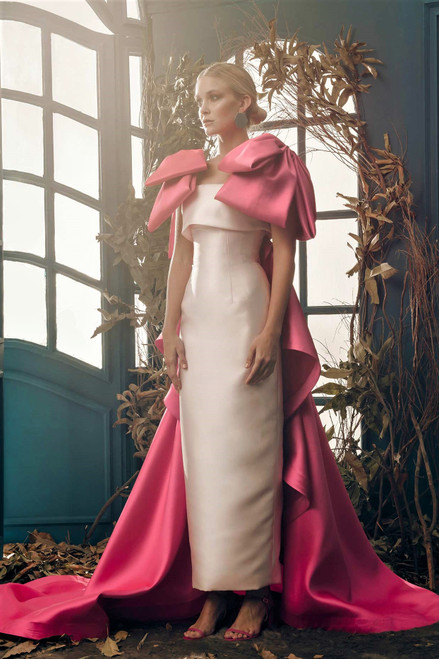 Shop Mark Bumgarner Silk Mikado Harper Gown