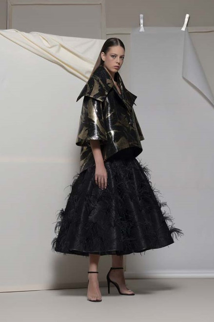 Isabel Sanchis Atzara Strapless Midi Dress And Jacket