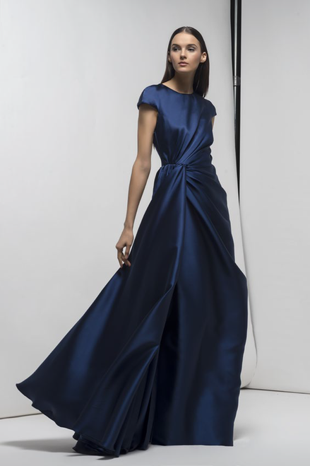 Isabel Sanchis Cap Sleeve Elkpark Gown