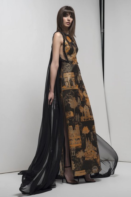 Isabel Sanchis Sleeveless Indian Gown